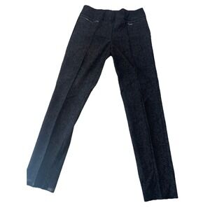 Style & Co Snake Print Pull On Prints M Black And Grey Metallic Medium